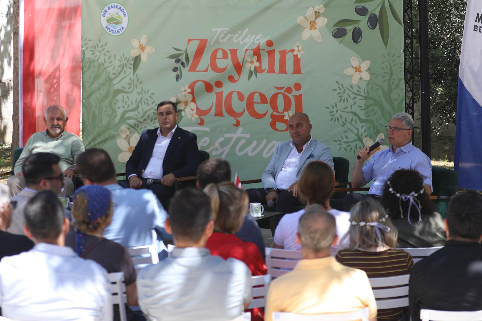 TİRİLYE’DE 2. ZEYTİN ÇİÇEĞİ FESTİVALİ BAŞLADI