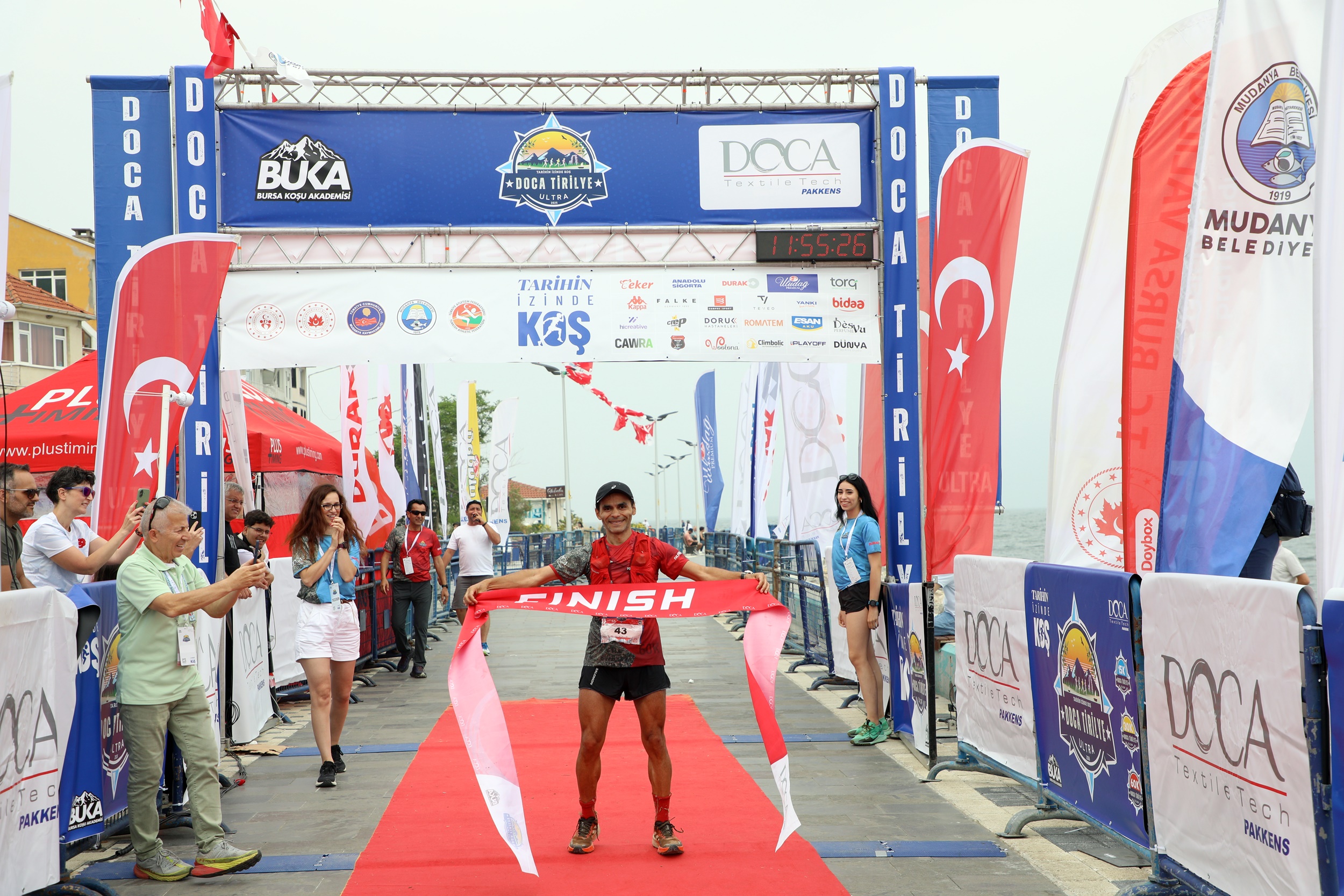 DOCA TİRİLYE ULTRA KOŞUSU MUDANYA’DA REKOR KATILIMLA GERÇEKLEŞTİ