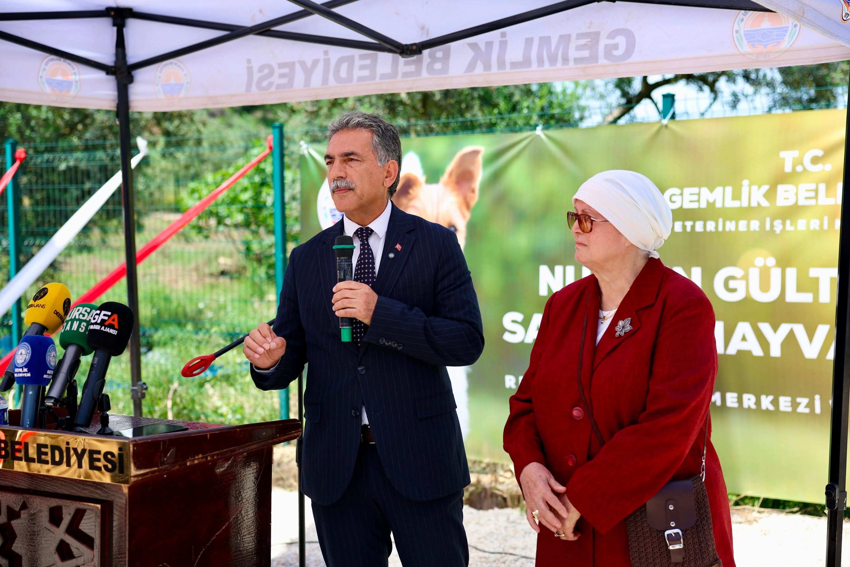 Gemlik’te Sahipsiz Hayvan Bakımevi ve Doğal Yaşam Alanı Törenle Açıldı