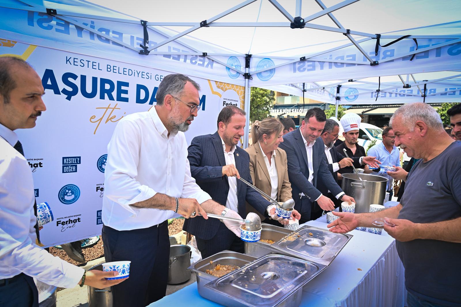 Kestel'de Muharrem Ayı bereketi paylaşıldı