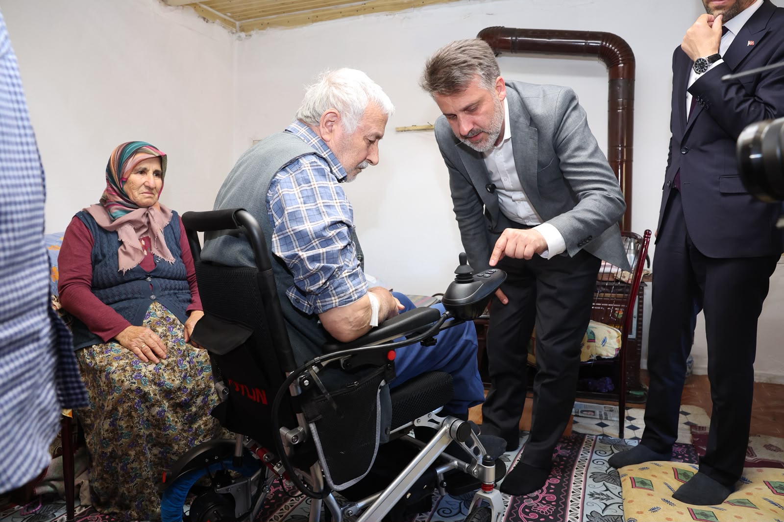 Vatandaşın talebine Başkan Vekili Biba'dan hızlı yanıt