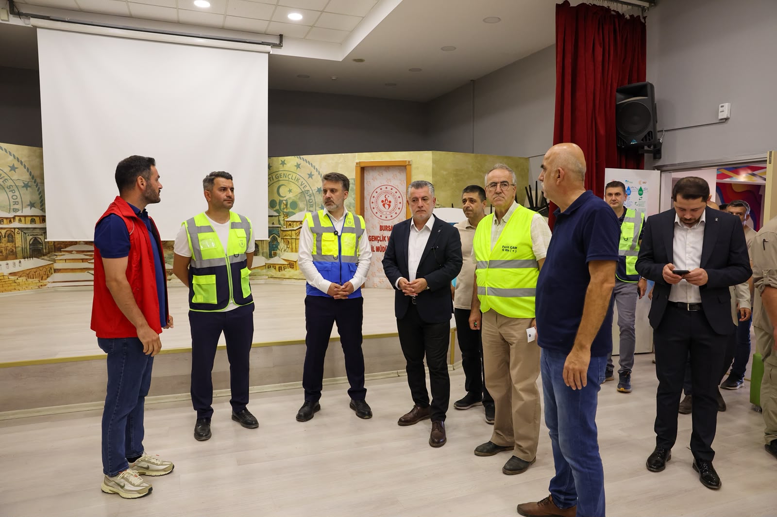 Başkan Vekili Biba, Şahin Başol'da çalışmaları inceledi