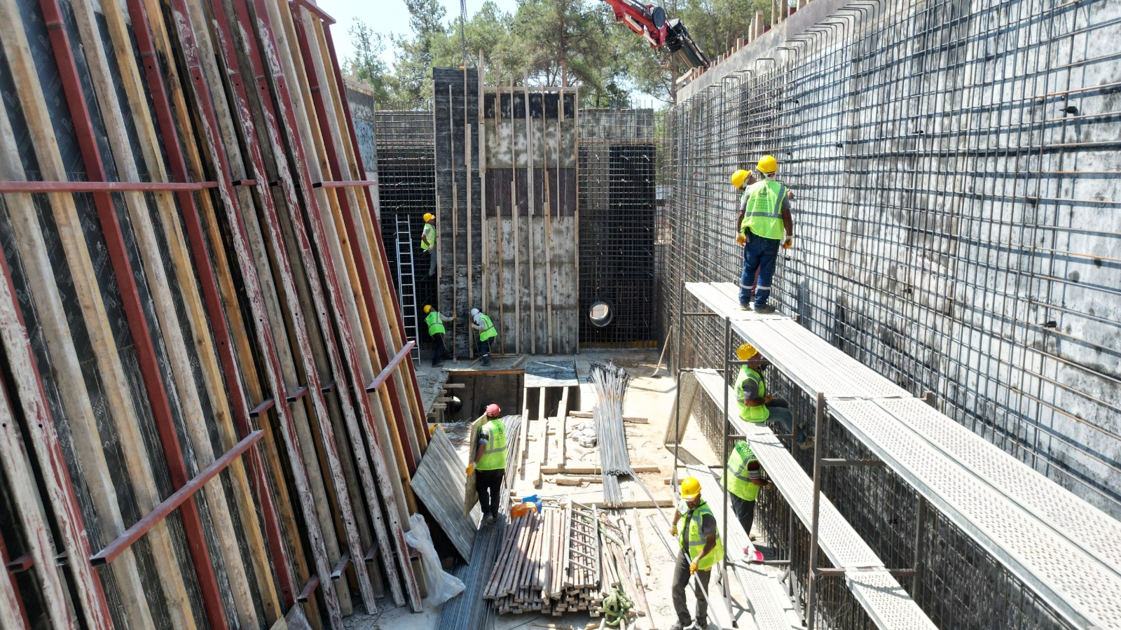 Büyükşehir’den Demirtaş’a 10 bin metreküplük yeni su deposu