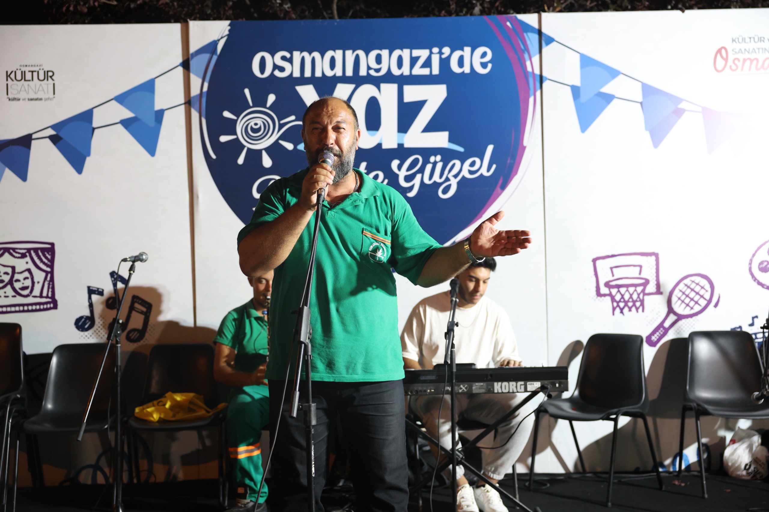 Doğanbey Mahallesi’nde Yaz Akşamı Şenliğe Dönüştü