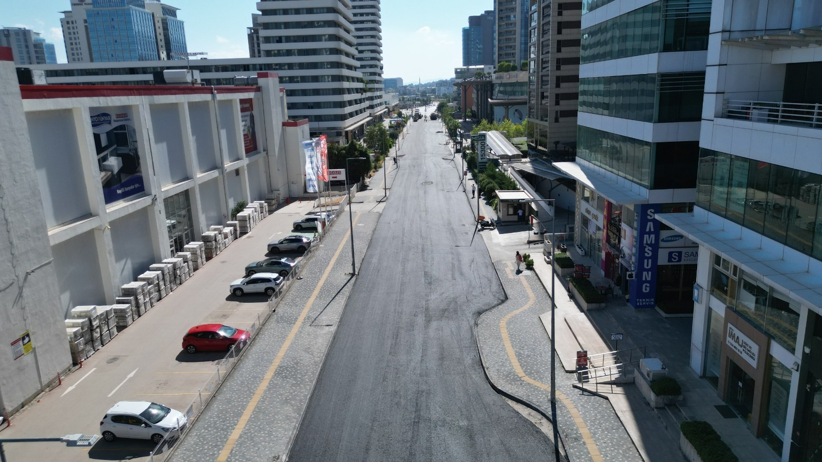 Büyükşehir'den Akademi Caddesi'ne konfor ayarı