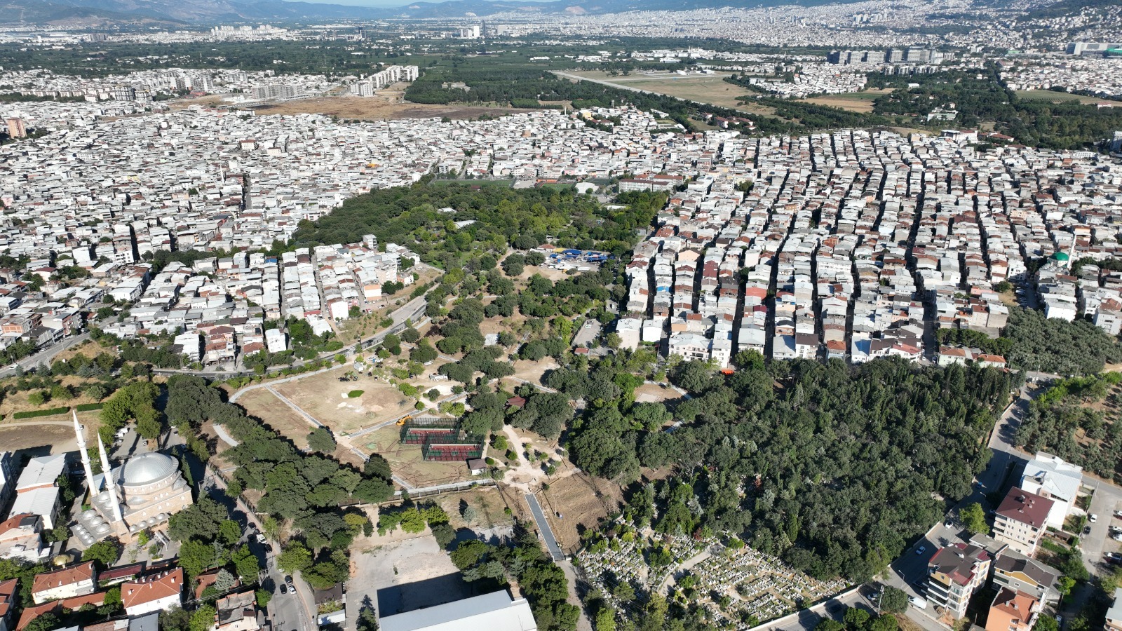 Büyükşehir'den Hamitler'e modern mesire alanı