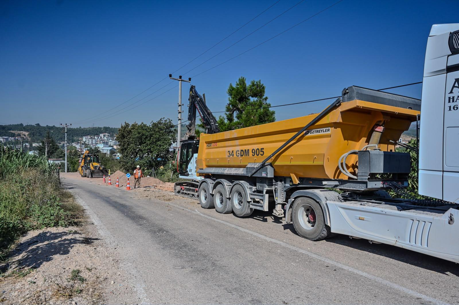 Büyükşehir'den gelişen yerleşim bölgelerine güçlü altyapı