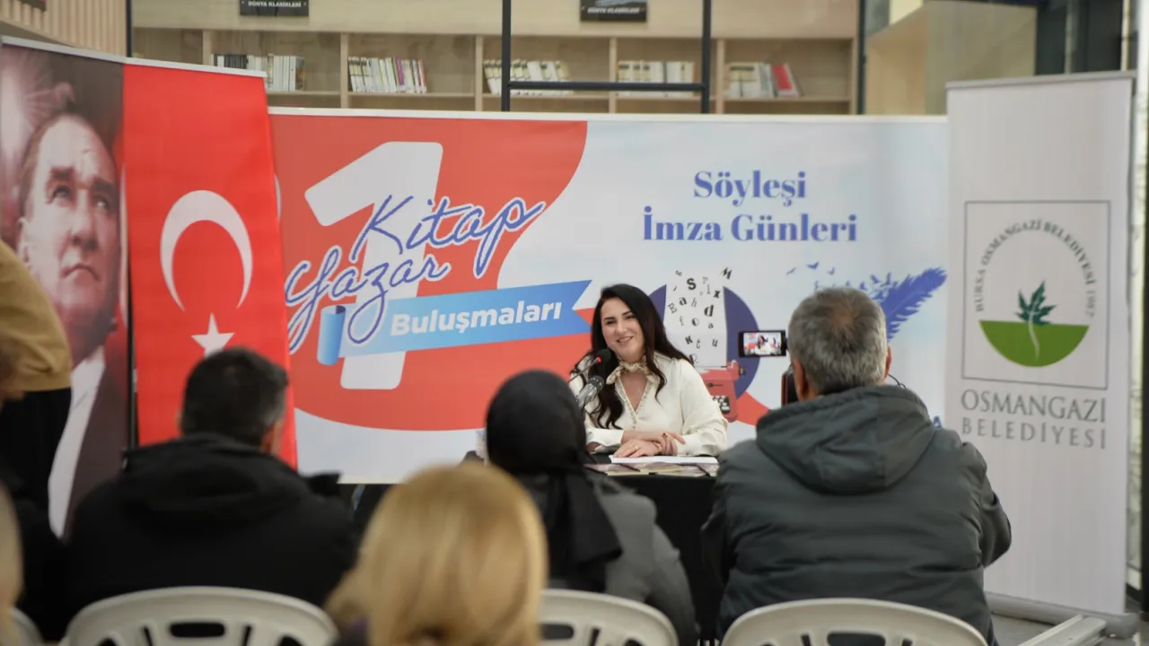 Bursa Osmangazililer değerli edebiyatçılar ile buluşuyor