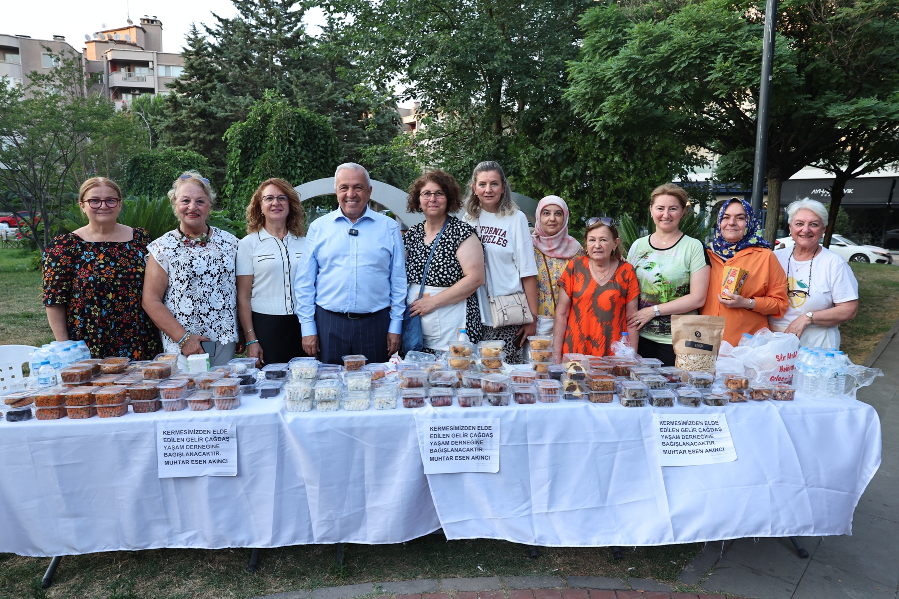 Üç Fidan Parkı’nda anlamlı gece
