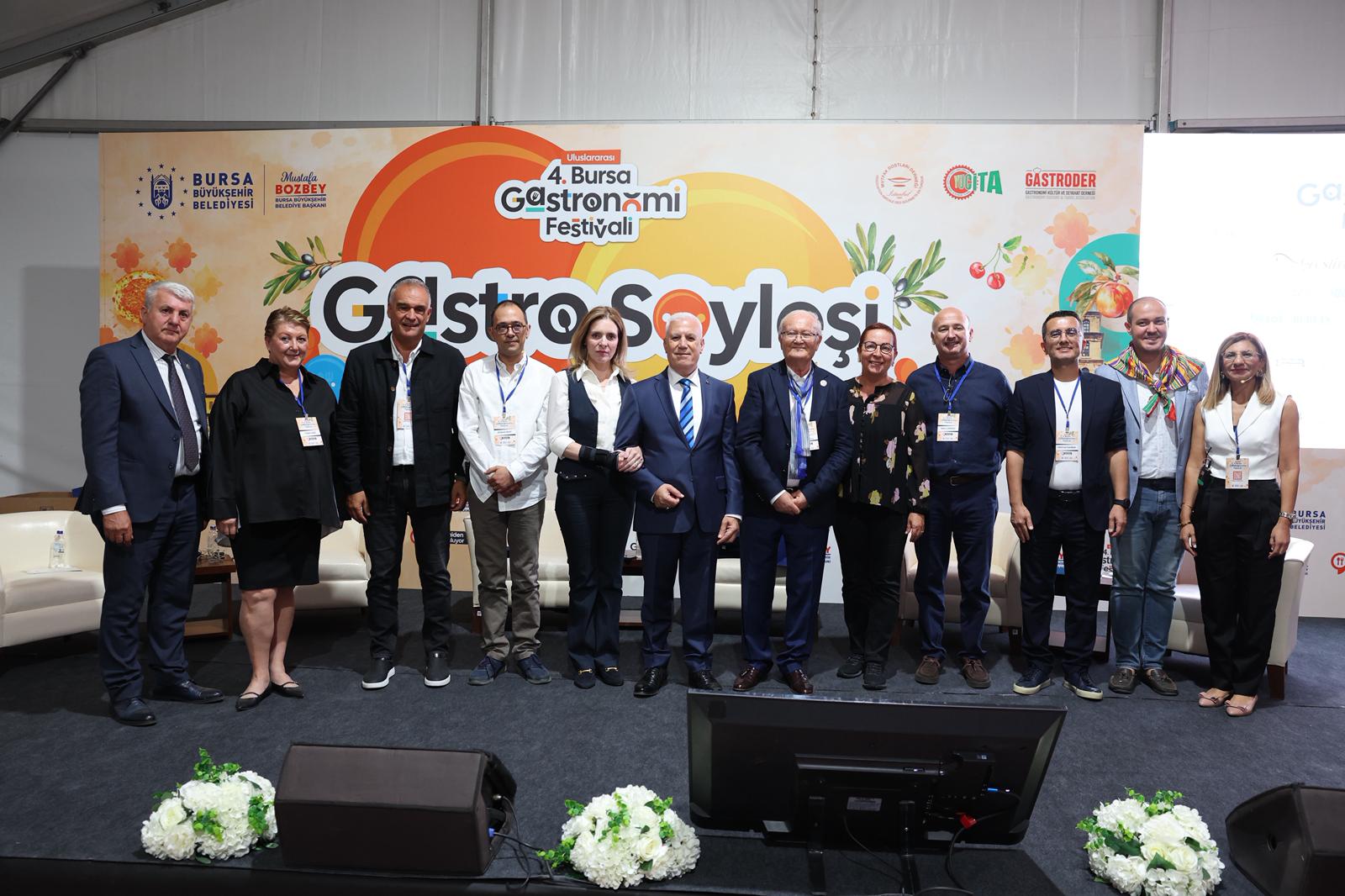 Ünlü şefler, tabaklarında Bursa ürünlerini yorumladı