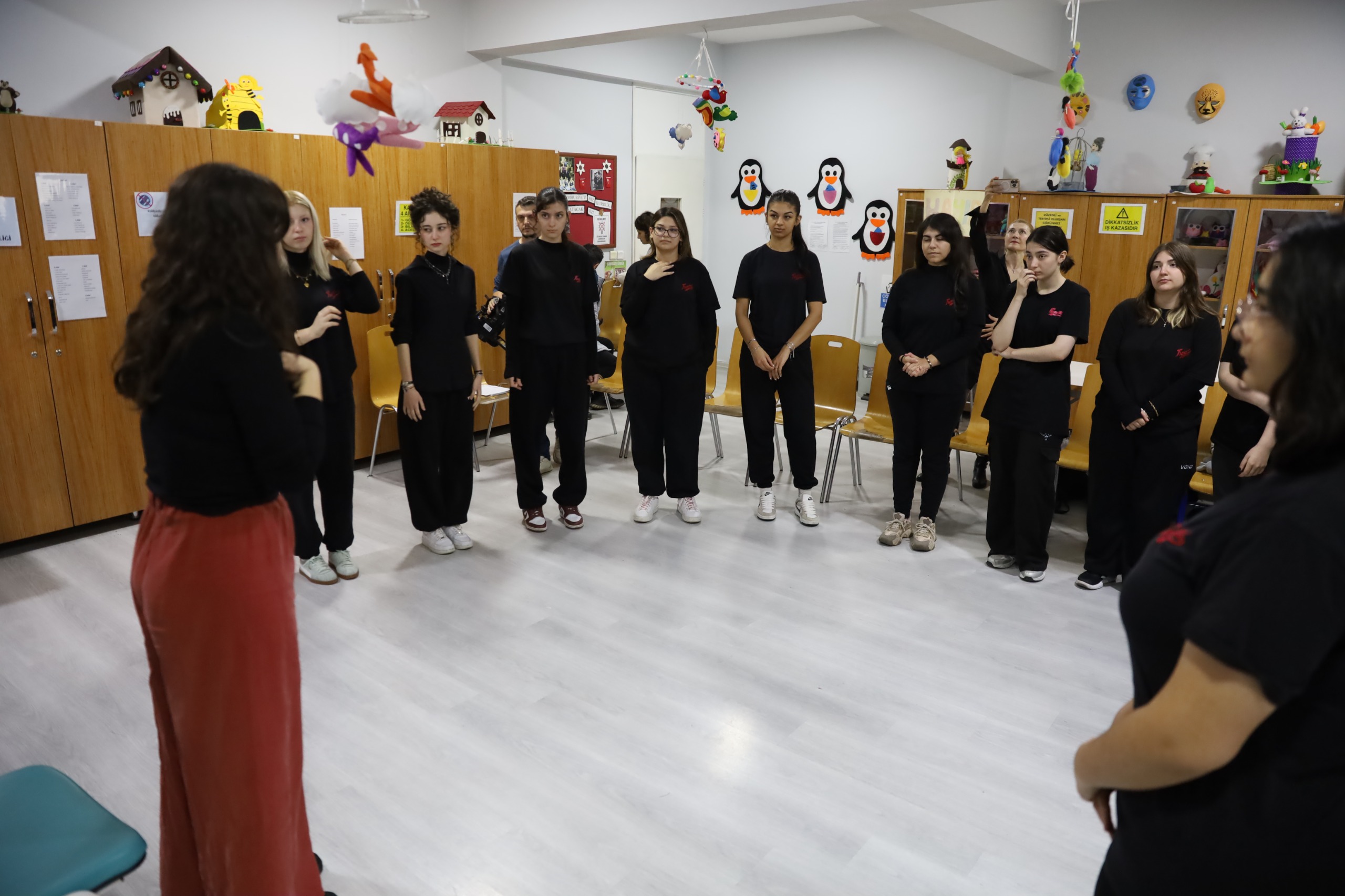 Kadına şiddete hayır!