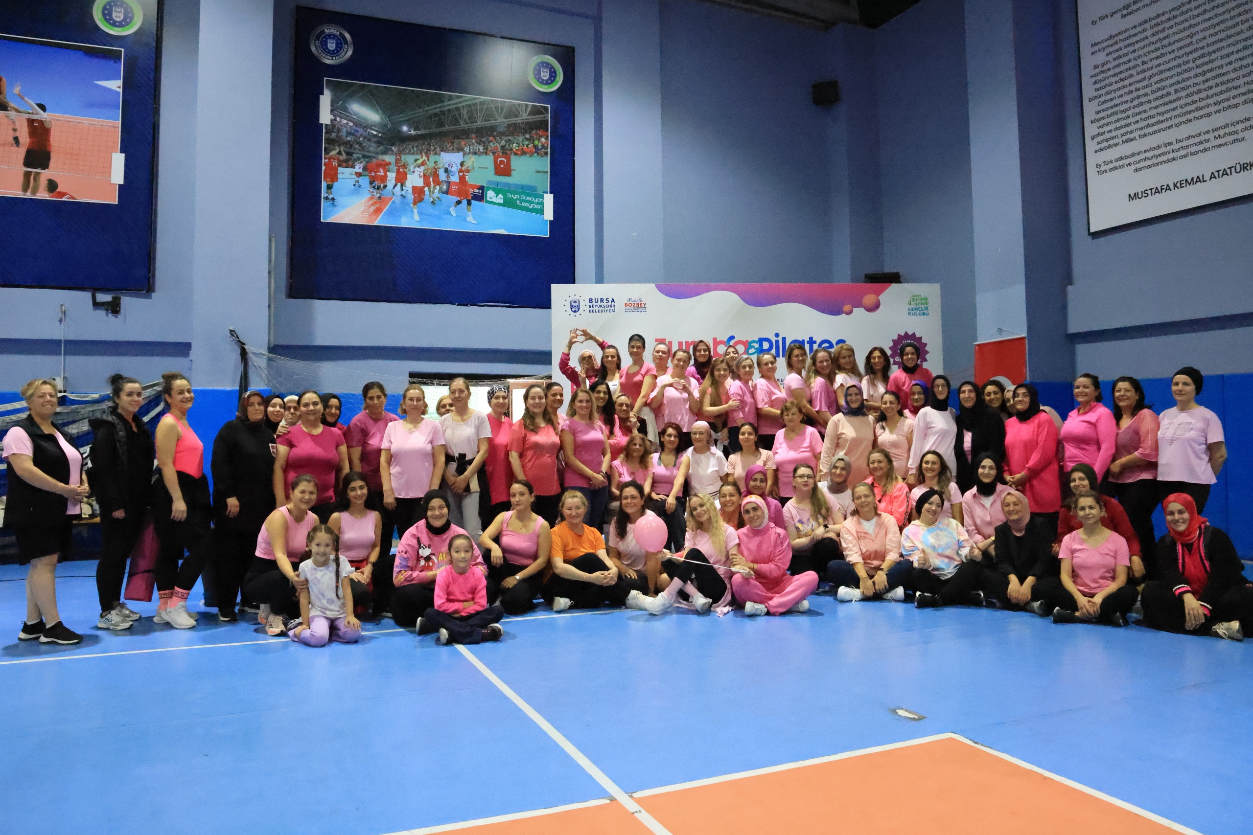 Büyükşehir, kadınları sporla buluşturuyor