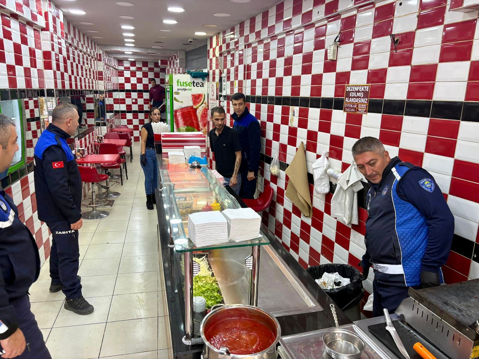 Gemlik’te Dönercilere Hijyen Denetimi