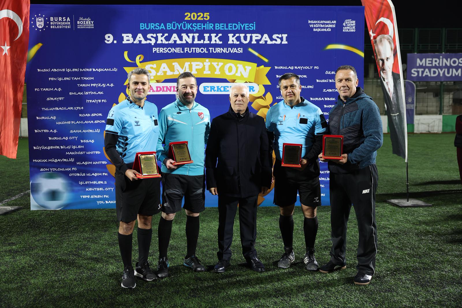 Başkanlık Kupası finalleri nefes kesti