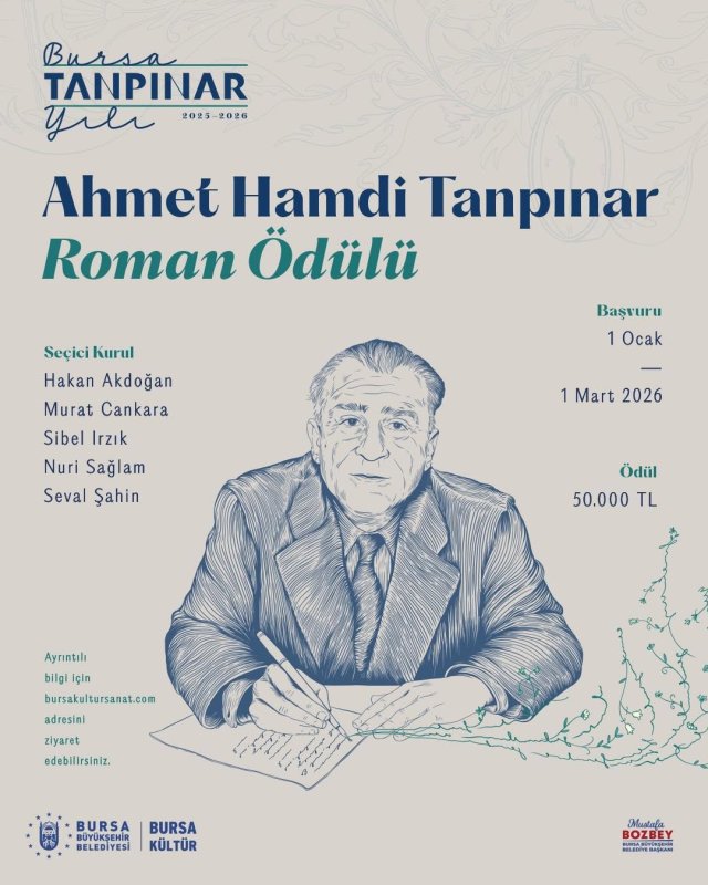 Tanpınar’ın edebî mirası roman ödülüyle yaşatılıyor