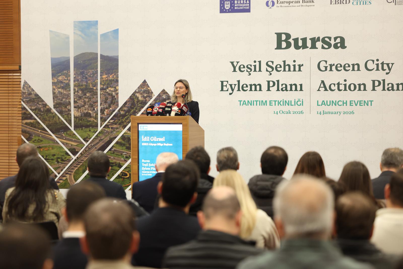 Bursa'da yeşil dönüşüm başladı
