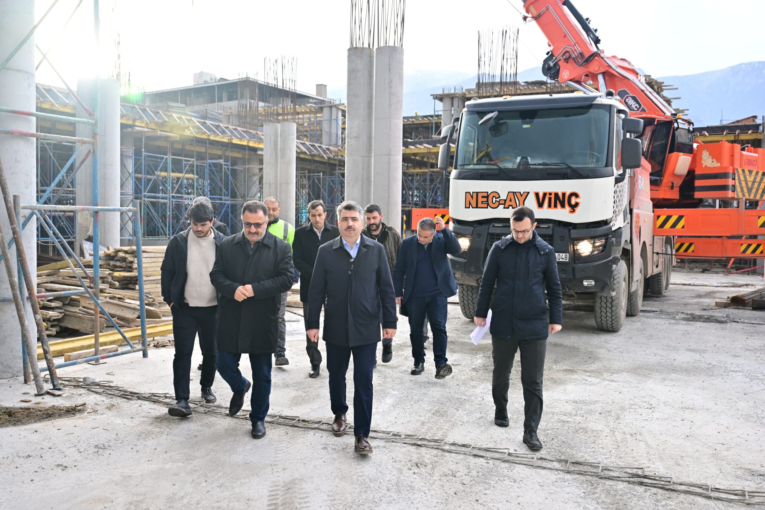 YAVUZSELİM KAPALI PAZAR ALANI’NDA ÇALIŞMALAR SÜRÜYOR