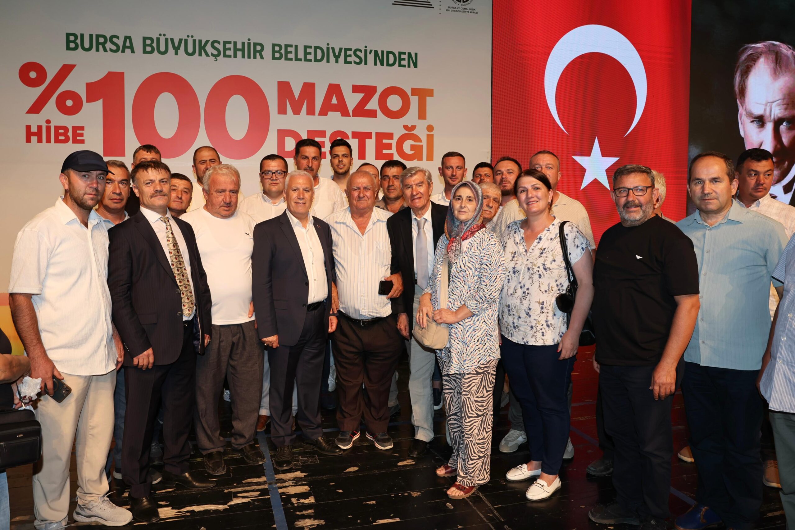 Üreten Bursa'ya Büyükşehir'den tam destek