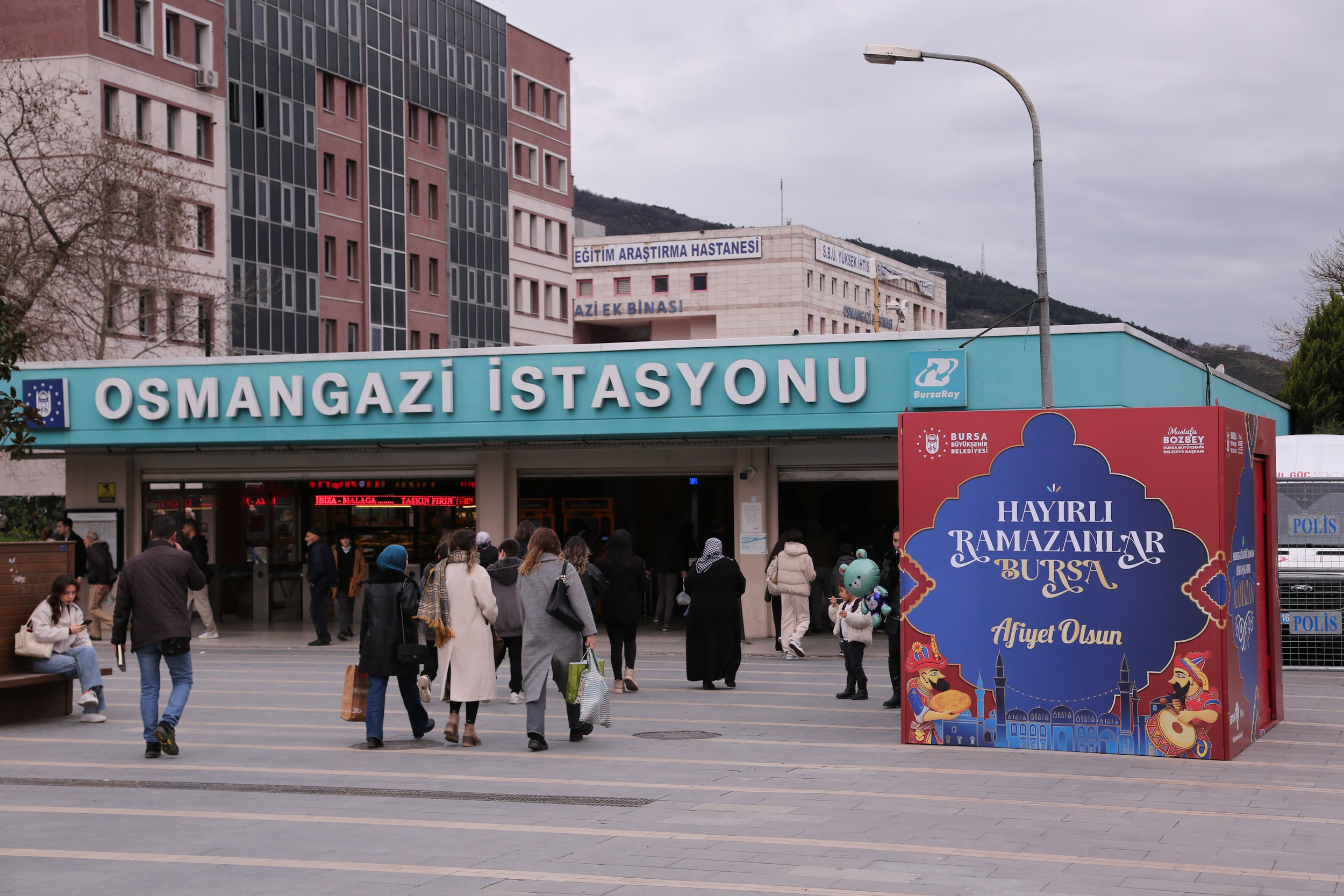 Büyükşehir, iftara yetişemeyenlerin yanında olacak