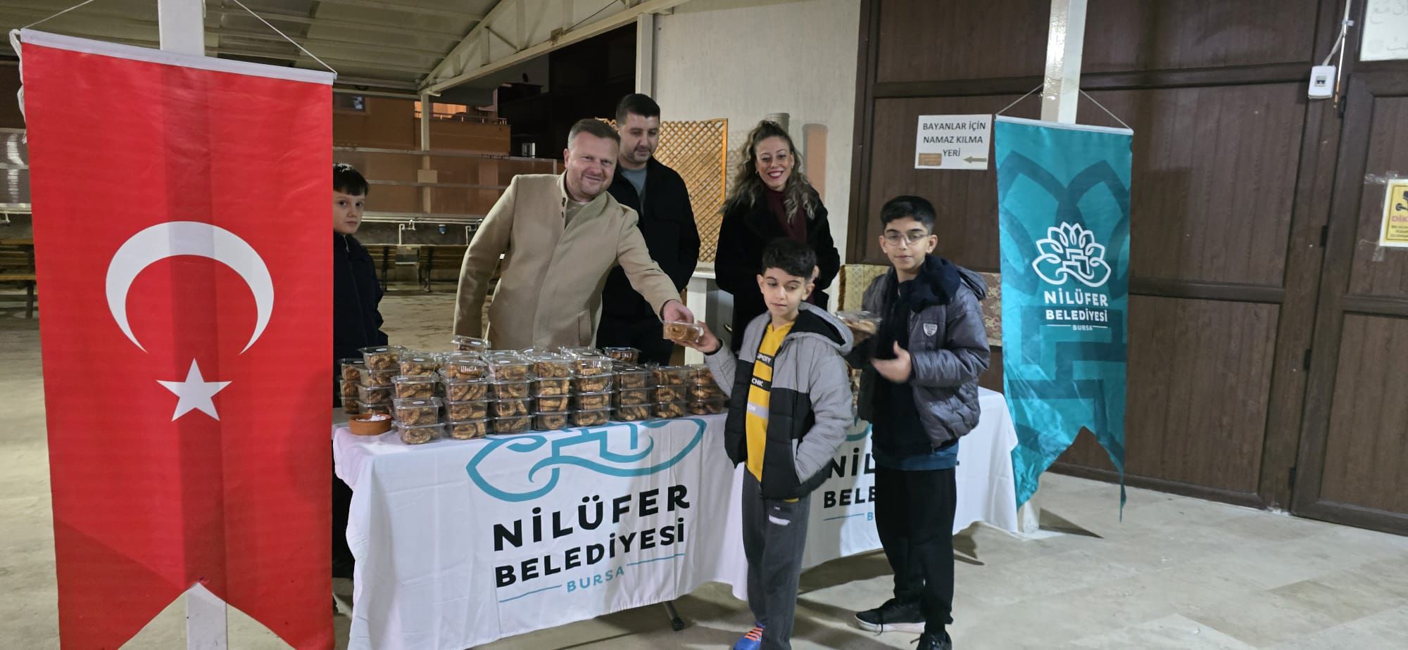 Nilüfer’de Berat Kandili bereketi