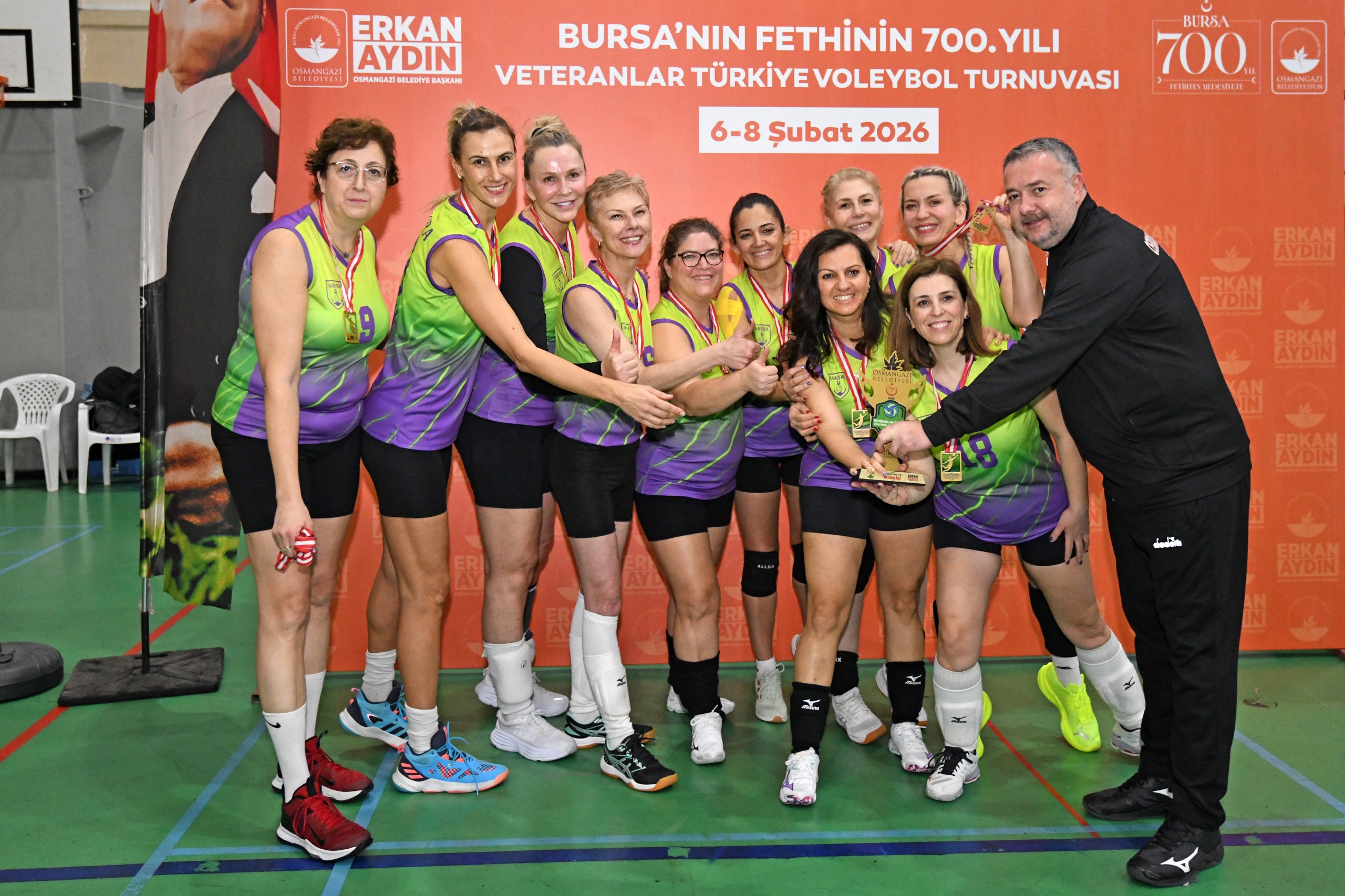 Veteranlar Osmangazi’de Zirve İçin Sahaya Çıktı