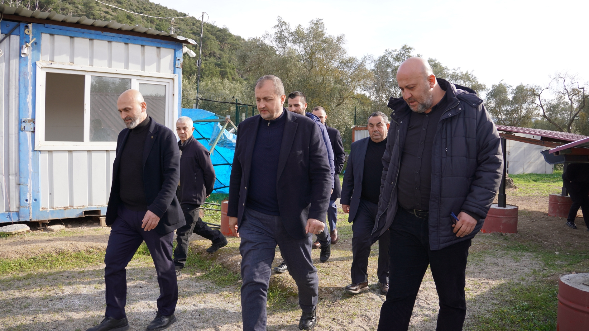 Başkan Usta’dan Hisardere Nekropolü’nde İnceleme