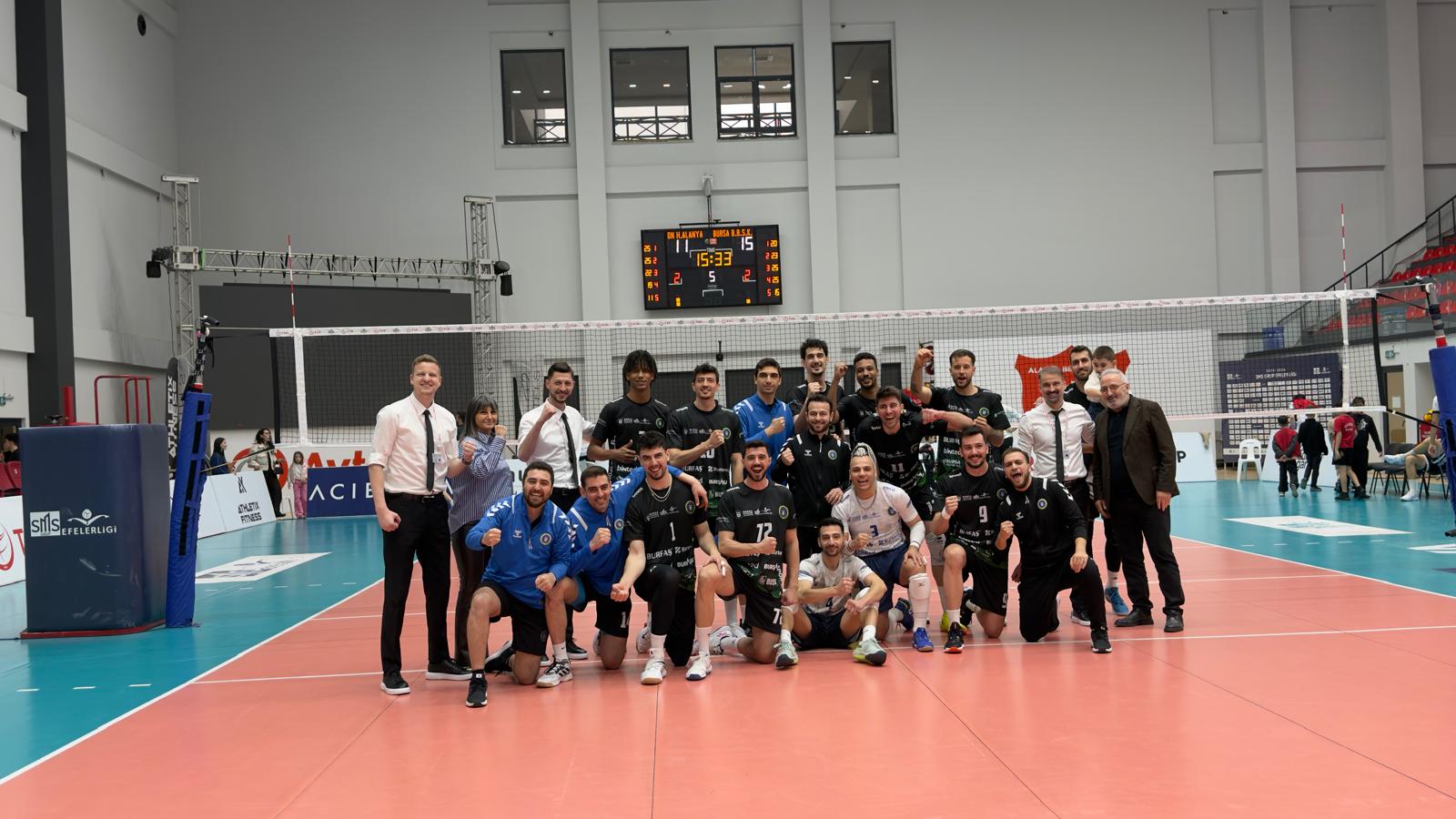 Bursa Büyükşehir Belediyespor’dan muhteşem dönüş