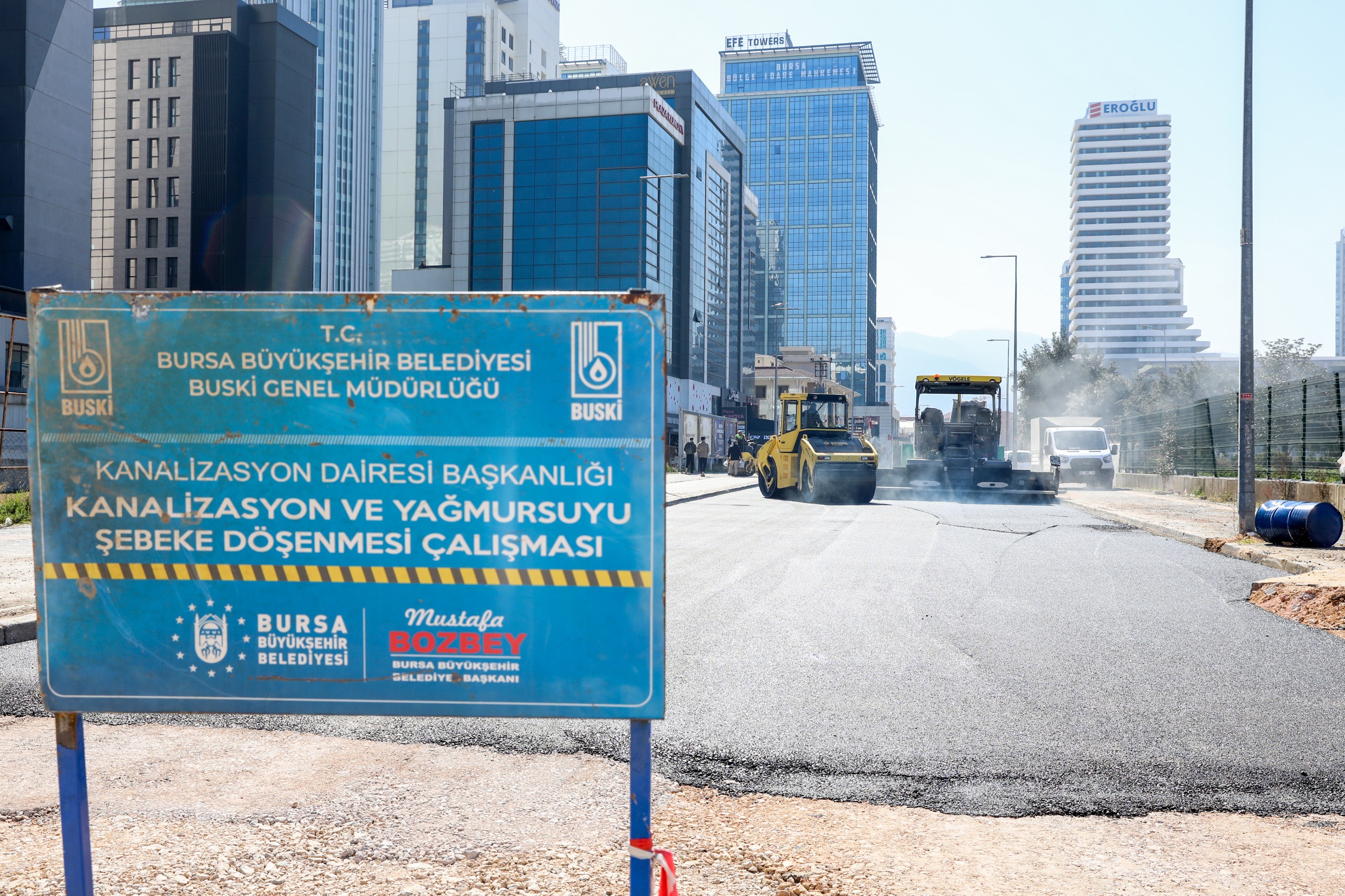 Odunluk Bölgesi'ne güçlü altyapı, konforlu ulaşım