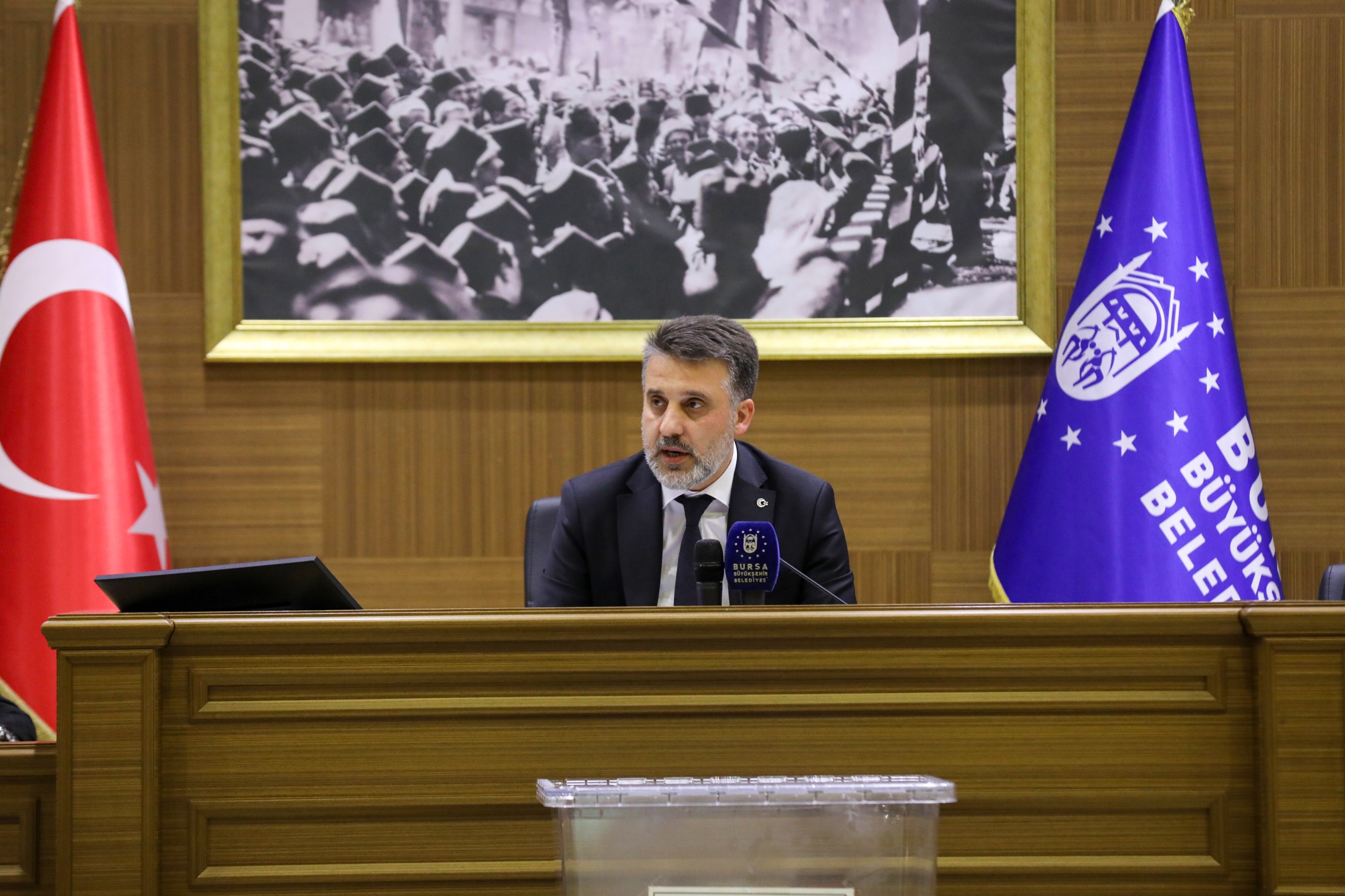 Bursa Büyükşehir’de Başkanvekilliğine Şahin Biba seçildi