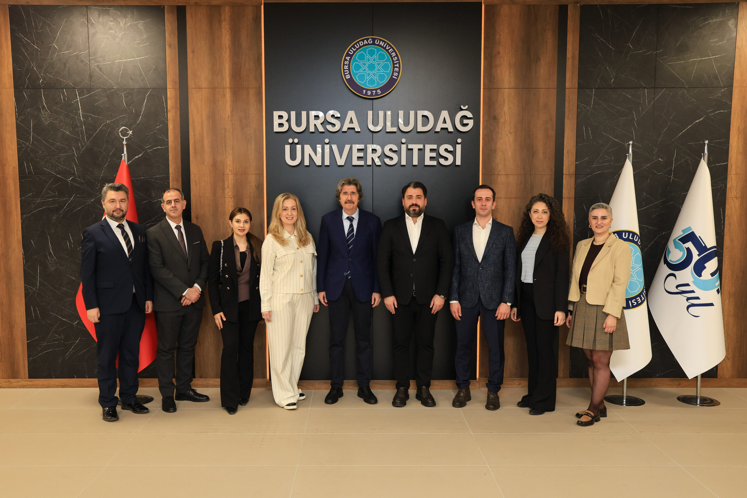 UTİYAP’DA REKTÖR YILMAZ’A ZİYARET