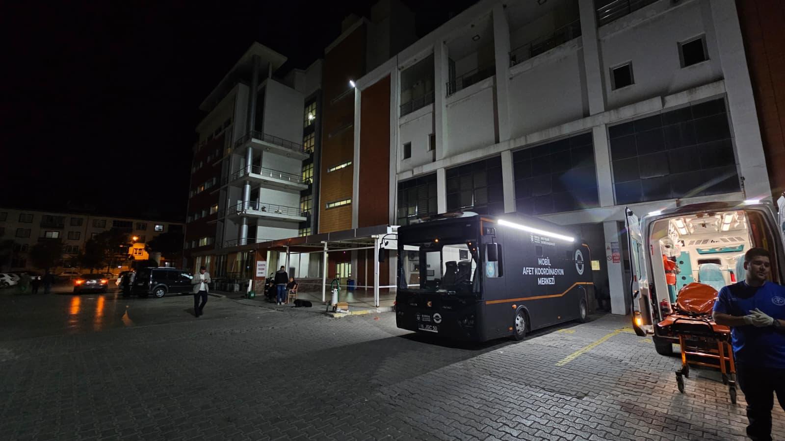 Başkan Vekili Biba, acı günde vatandaşları yalnız bırakmadı