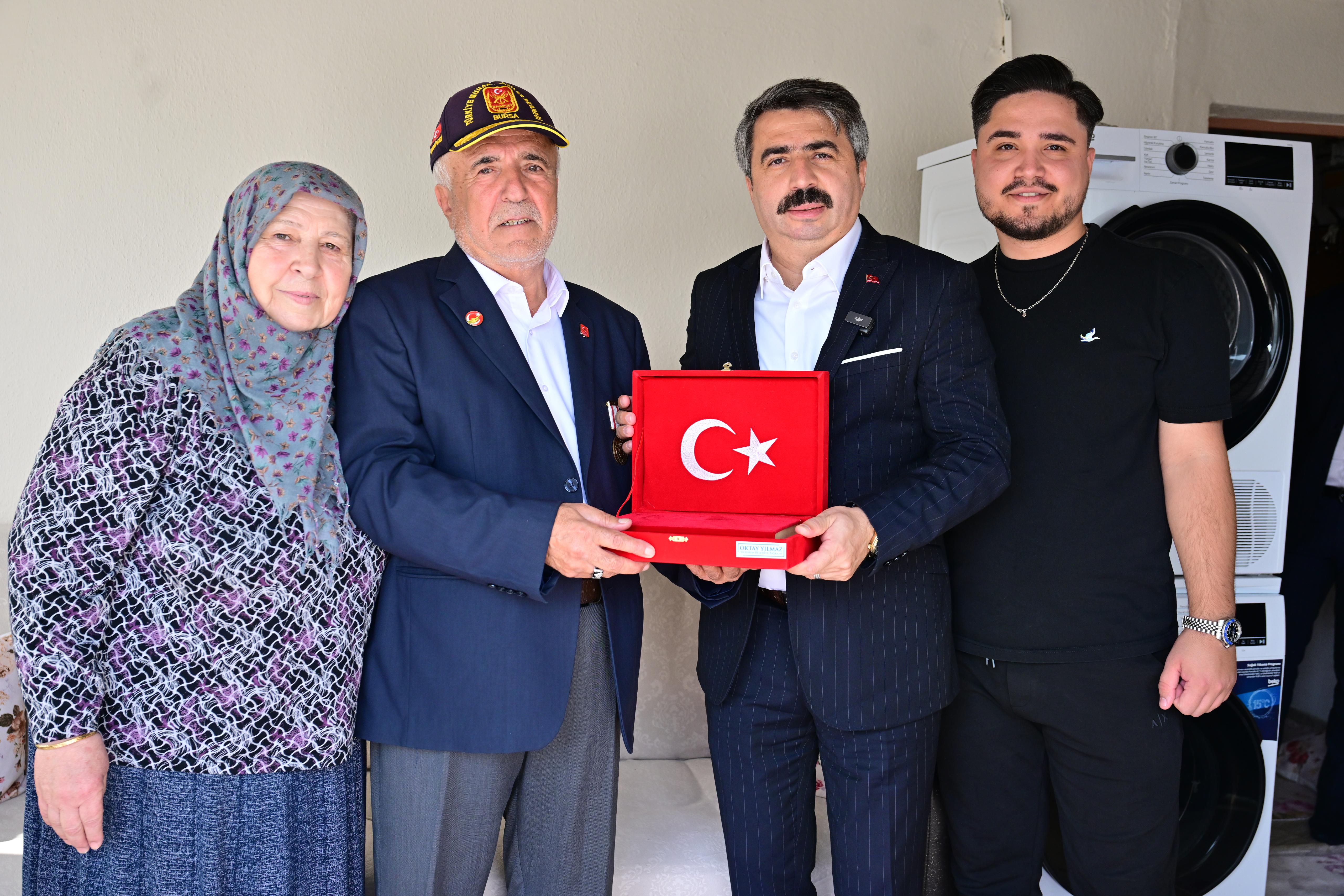 BAŞKAN YILMAZ’DAN VEFA ZİYARETİ